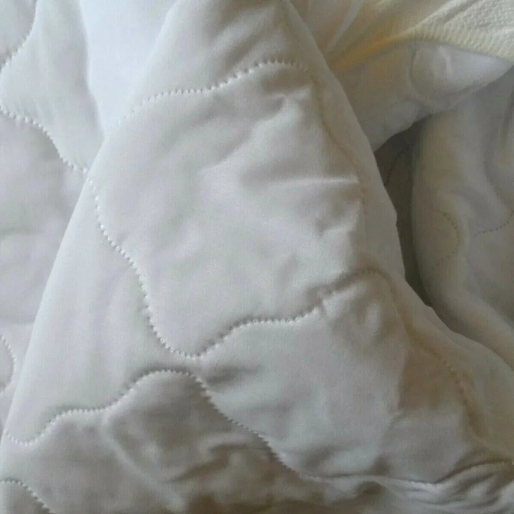 Mattress Pad Cover, White, 60
